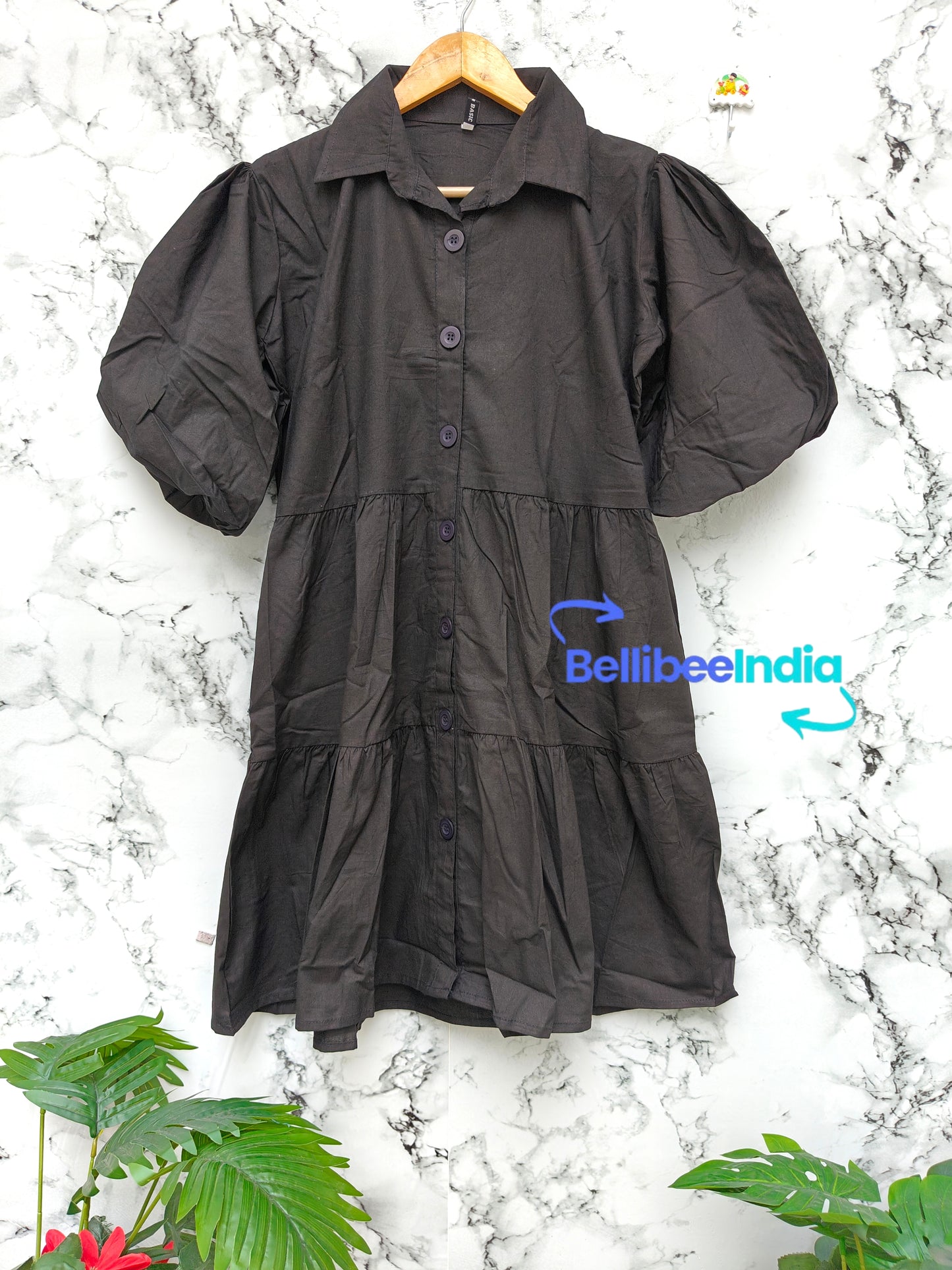 8 Buttoned cotton Dress
