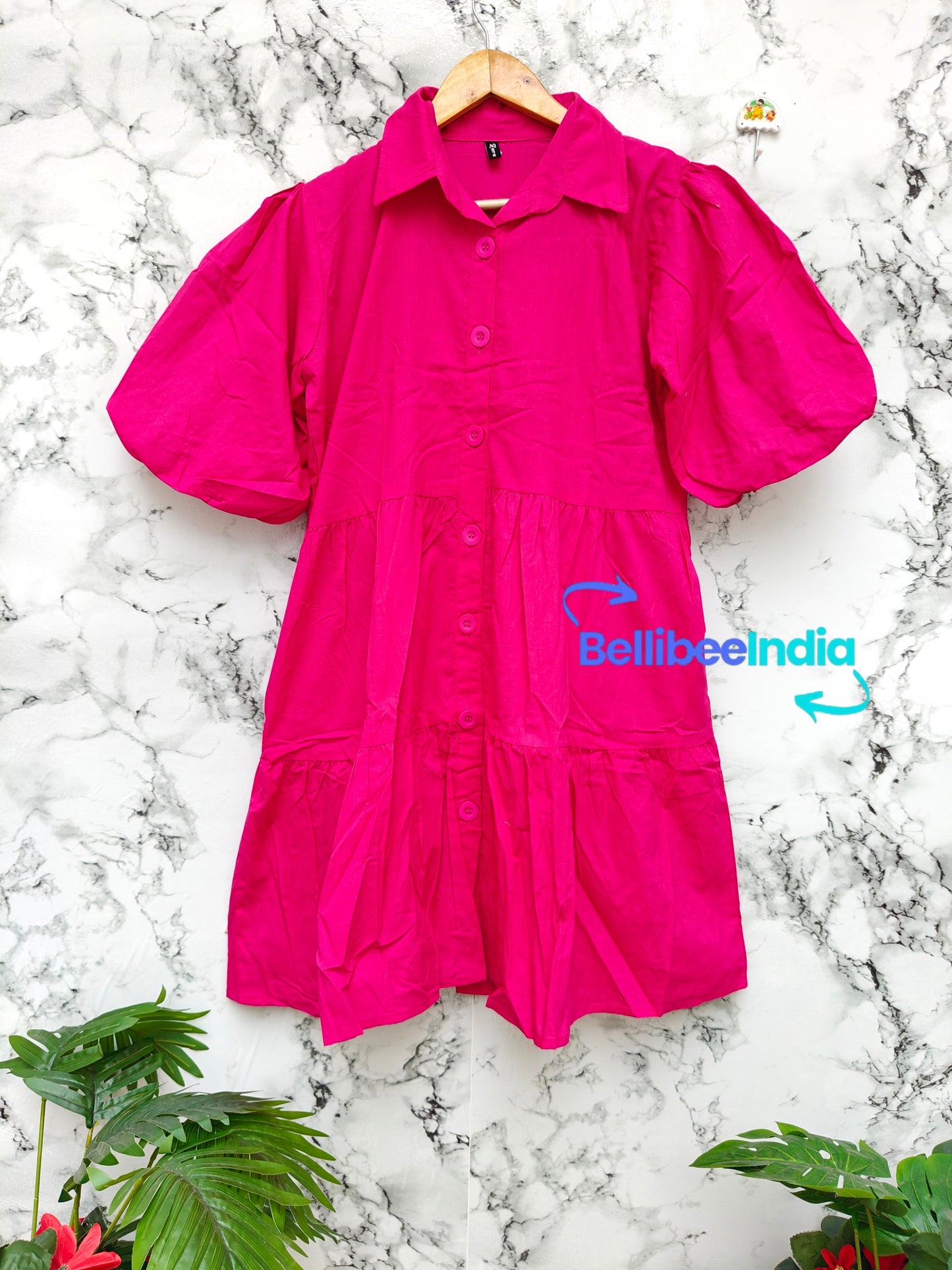 8 Buttoned cotton Dress