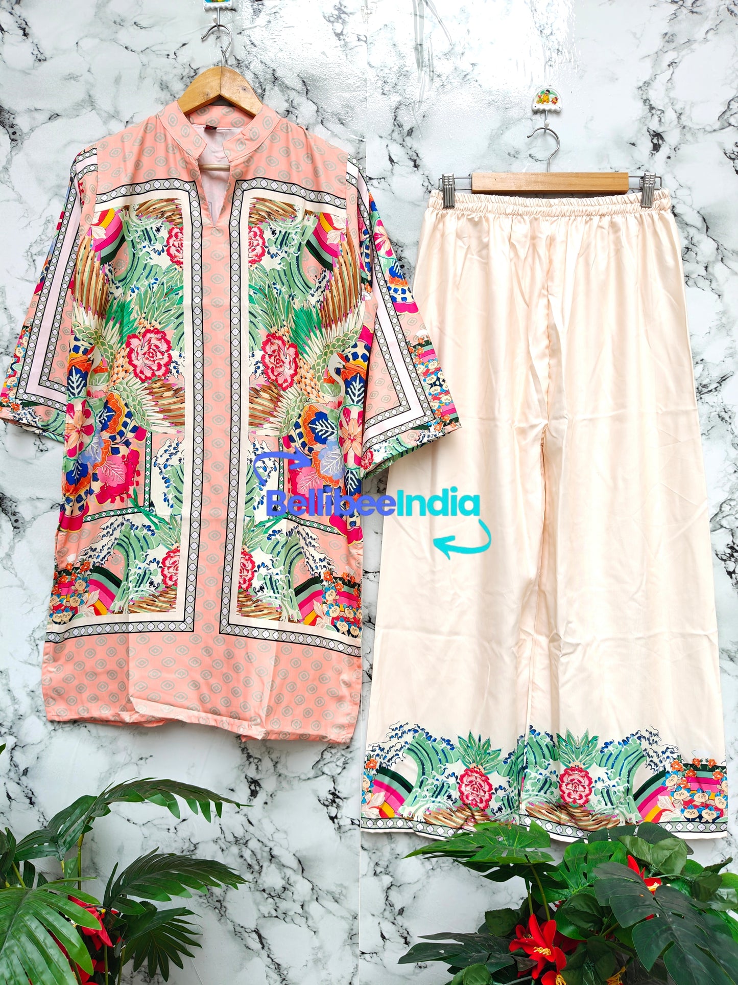 Turkish Printed co-ord sets | Party wear Co-ord sets | Premium Digital prints |