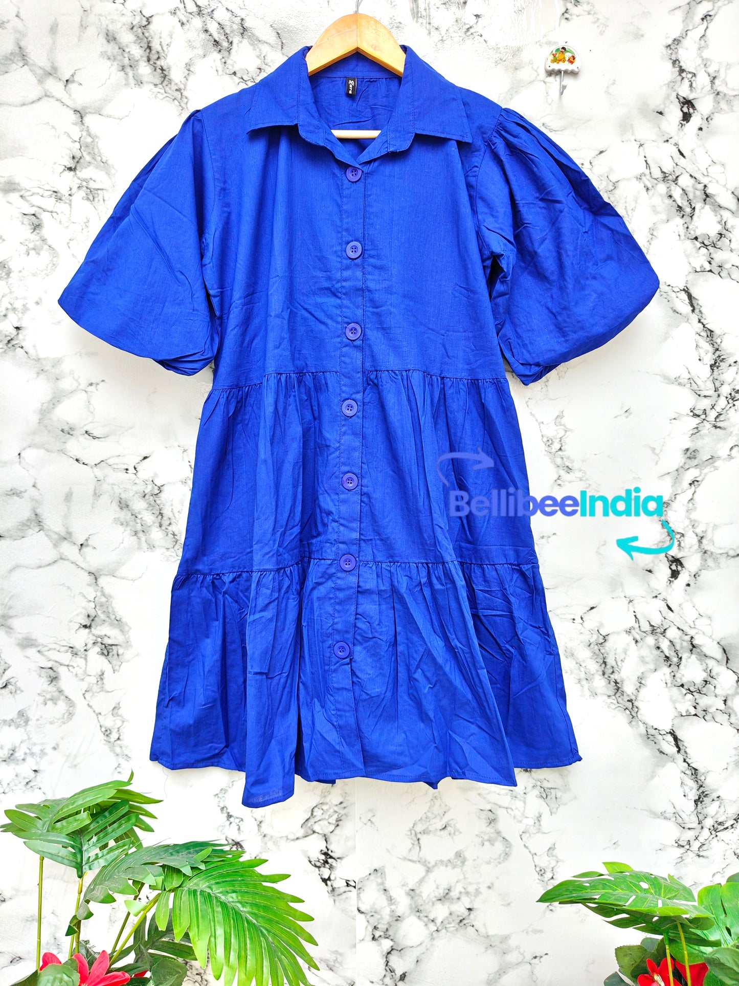 8 Buttoned cotton Dress